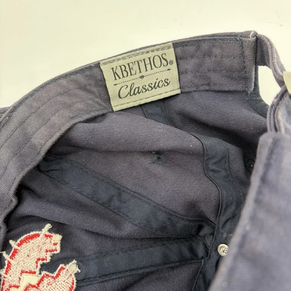 Kbethos Classic Heartless Red Heart Broken Strapback Adjustable Navy Cap Hat